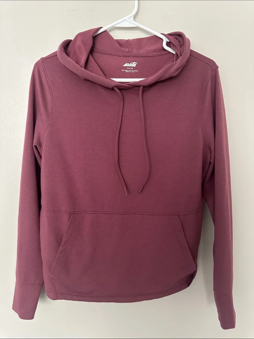 Avia Women's Mauve Drawstring Hoodie